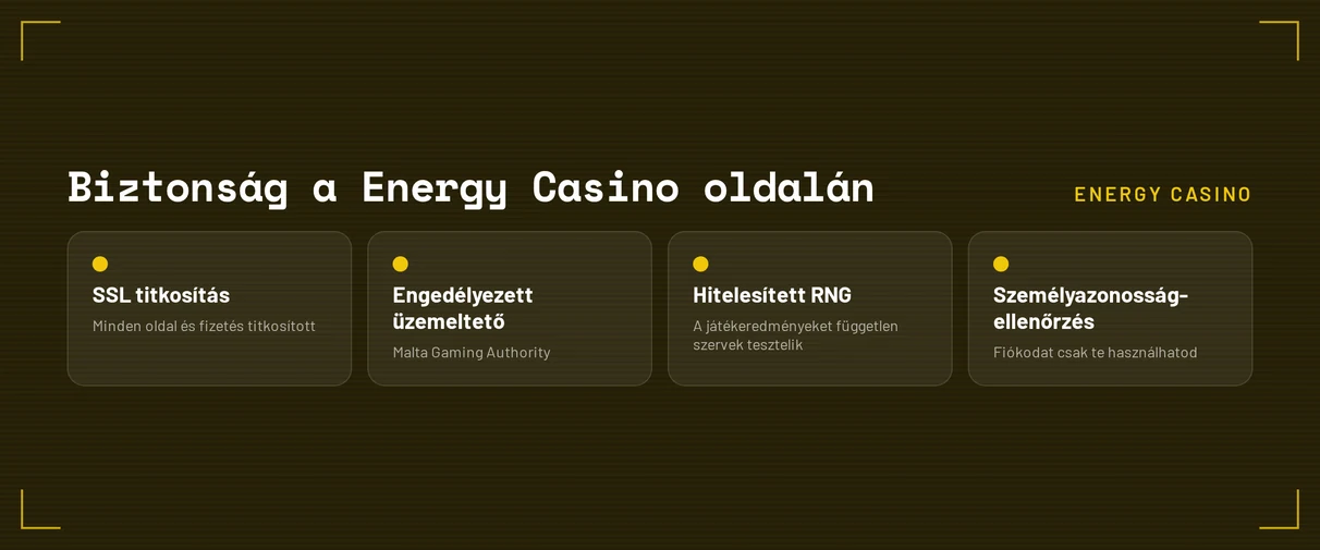 Tekintsd át a biztonsági funkciókat